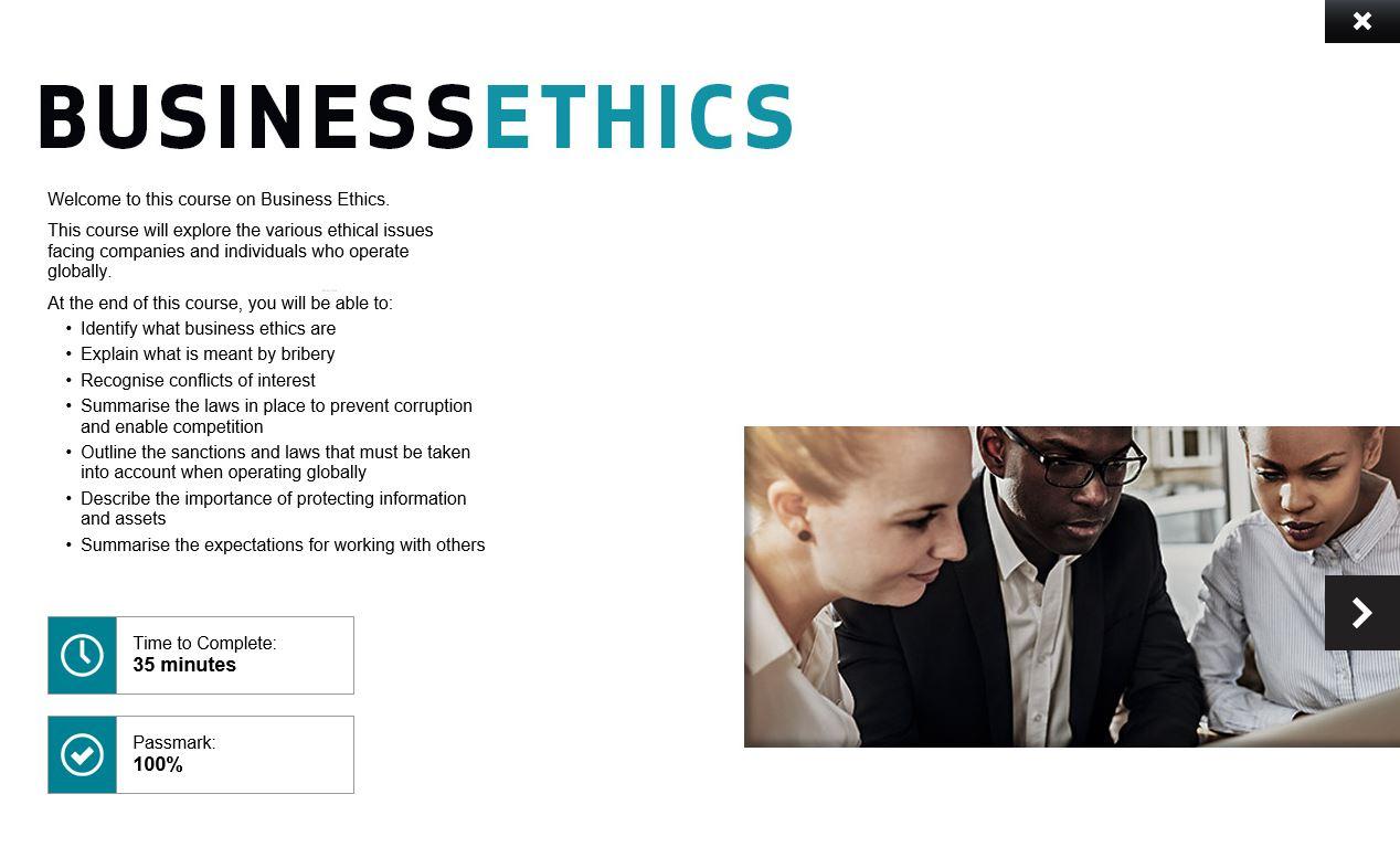 Business Ethics Training 2